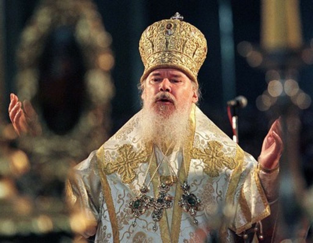 Umrl patriarh ruske pravoslavne cerkve Aleksej II.