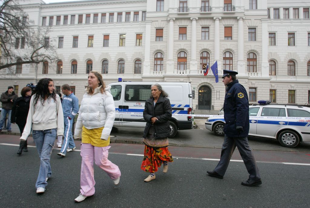 Na ljubljanskem sodišču lažna prijava o bombi