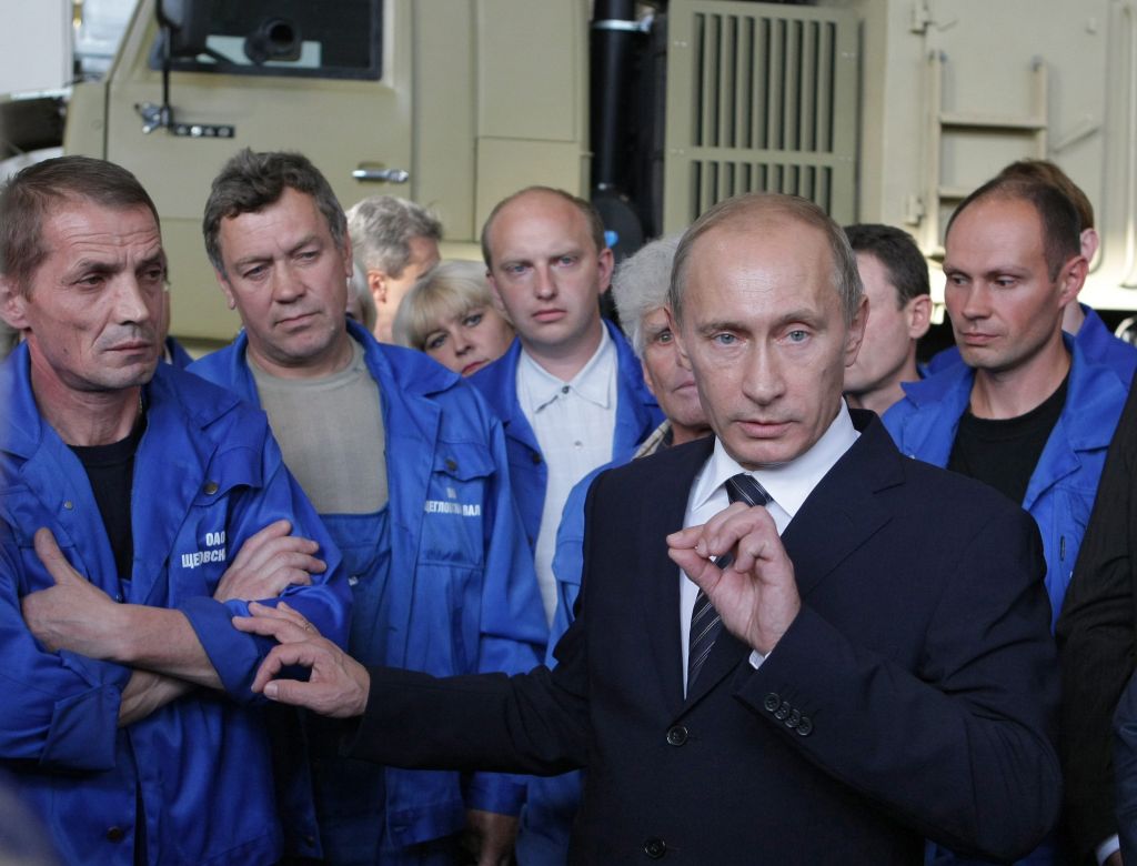 Putin delavcu »podaril« svojo dragoceno uro