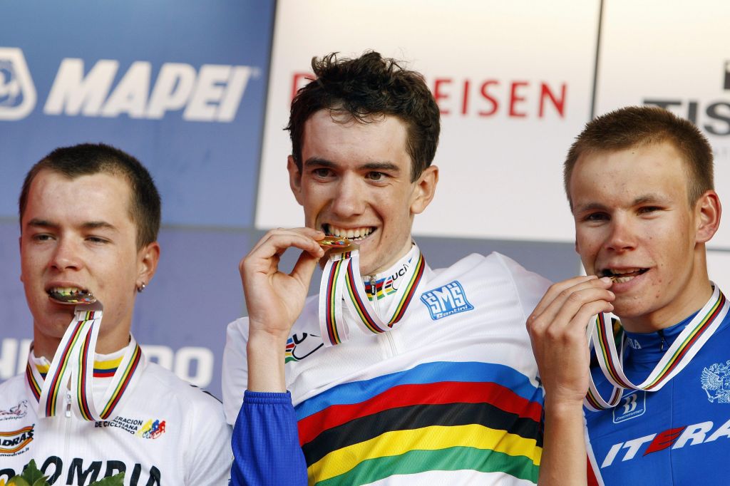 Svetovni kolesarski prvak Francoz Sicard