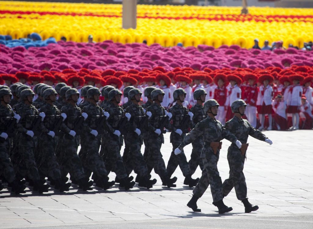 FOTO: Kitajska praznuje 60-letnico ljudske republike