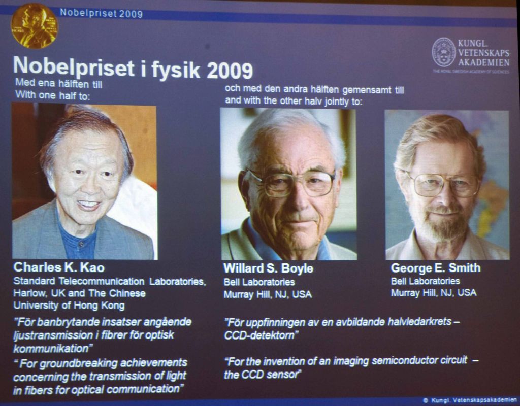 Nobelova nagrada za odkritja na področju optičnih vlaken