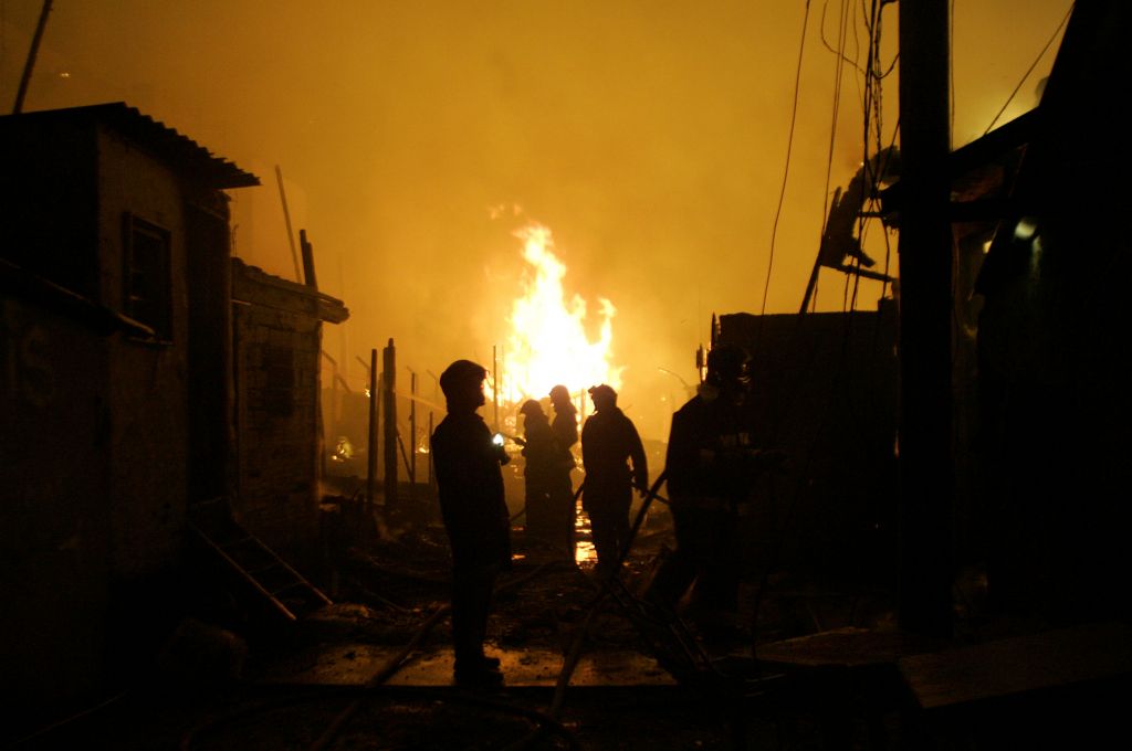FOTO: Požar uničil naselje v Sao Paolu