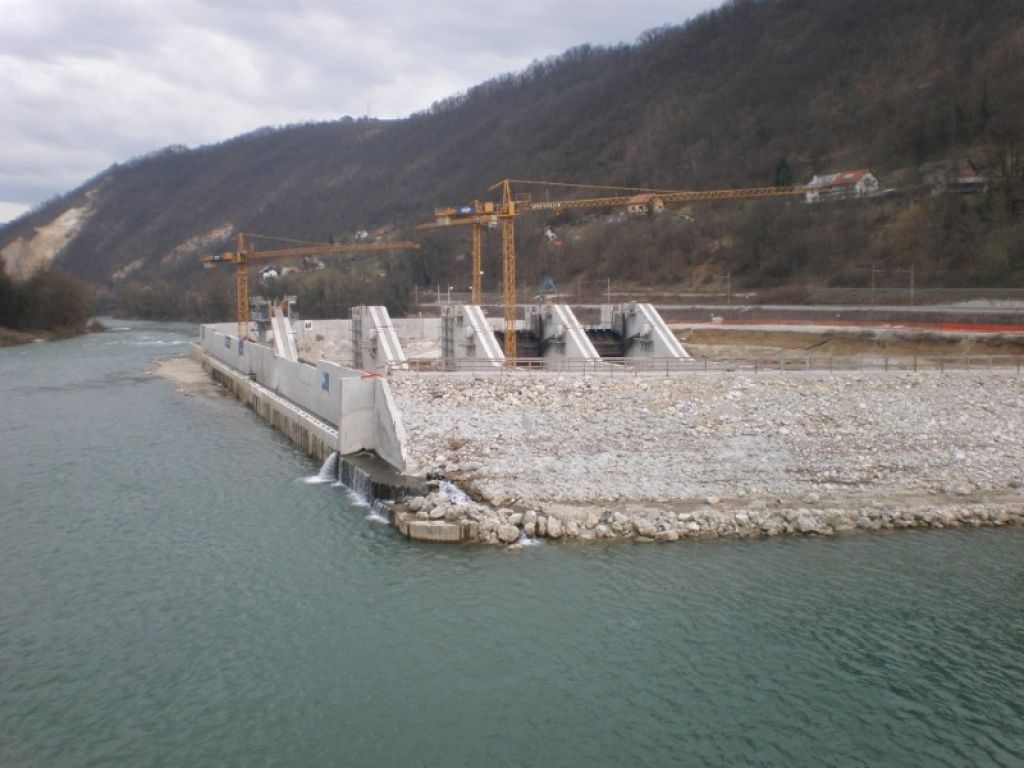 Zamude v pripravah na gradnjo Hidroelektrarne Brežice