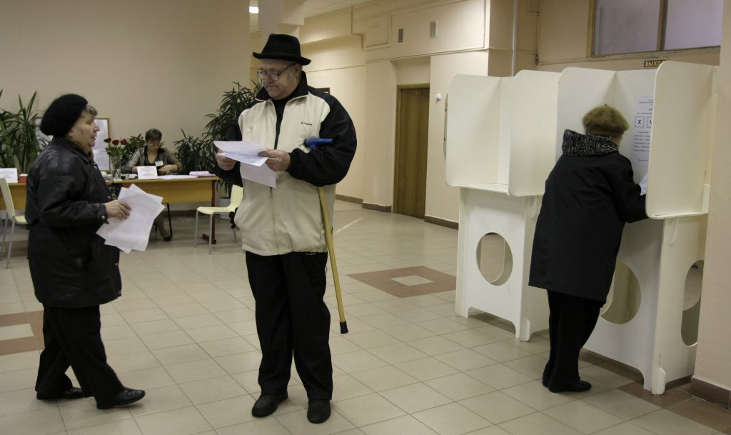 FOTO: Na volitvah slavila Združena Rusija