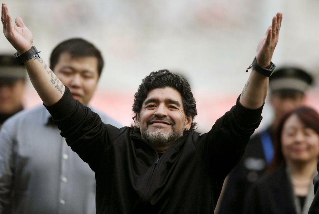 Maradona na tečaj ukrajinščine?