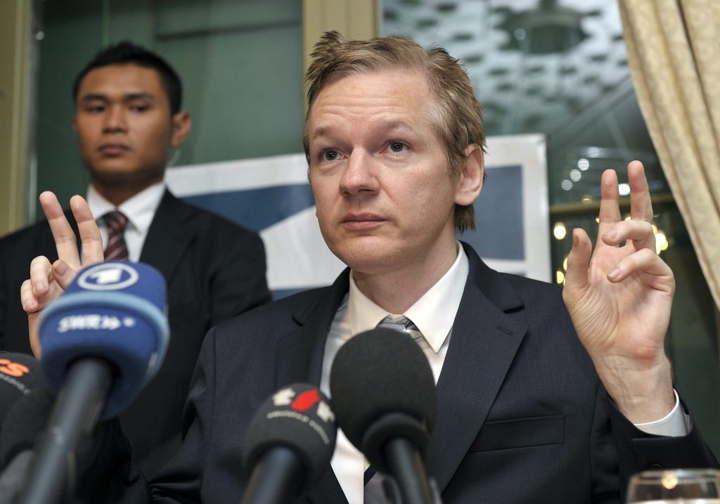 Julian  Assange, ustanovitelj in »glavni urednik« portala Wikileaks