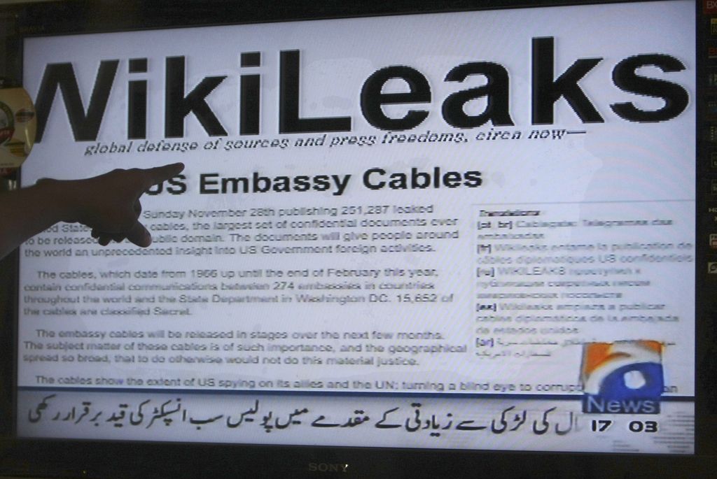 WikiLeaks objavil vse diplomatske depeše