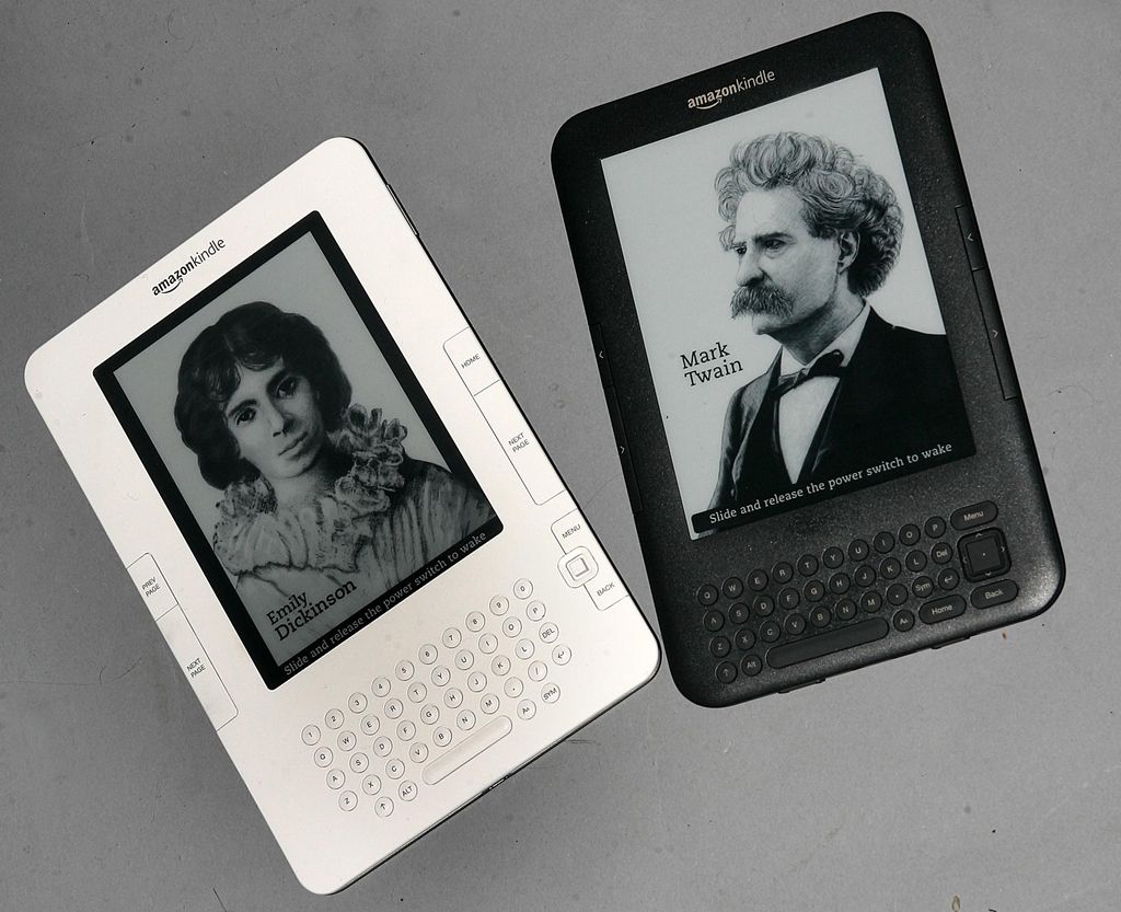 Bralnik Kindle kot nov način objave knjig