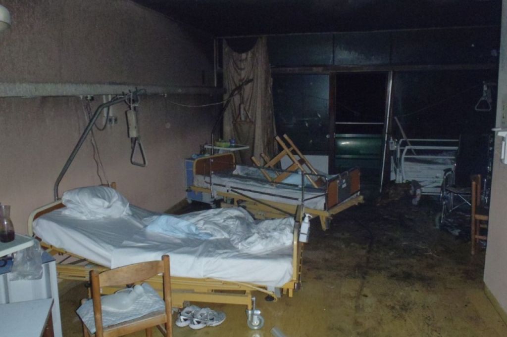 Zaradi požara v izolski bolnišnici bodo kriminalisti ovadili 38-letnega Izolana