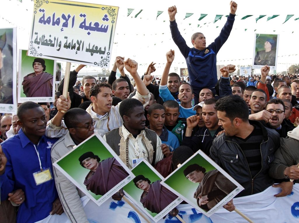 Proti vladi v Jemnu, Bahreinu in Libiji