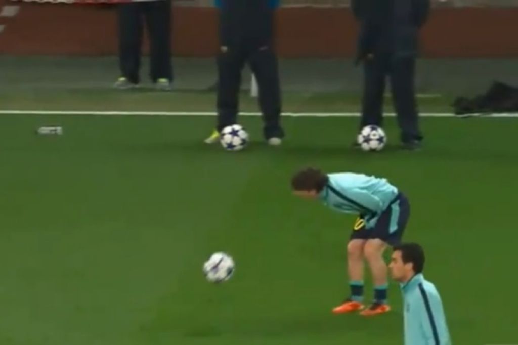 Ups, pazi žoga, mojster Messi!