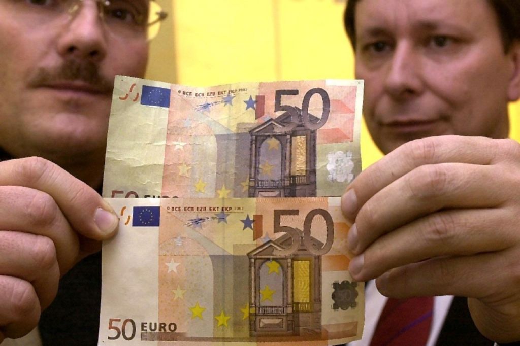 V Pomurju krožijo ponarejeni bankovci za 50 evrov