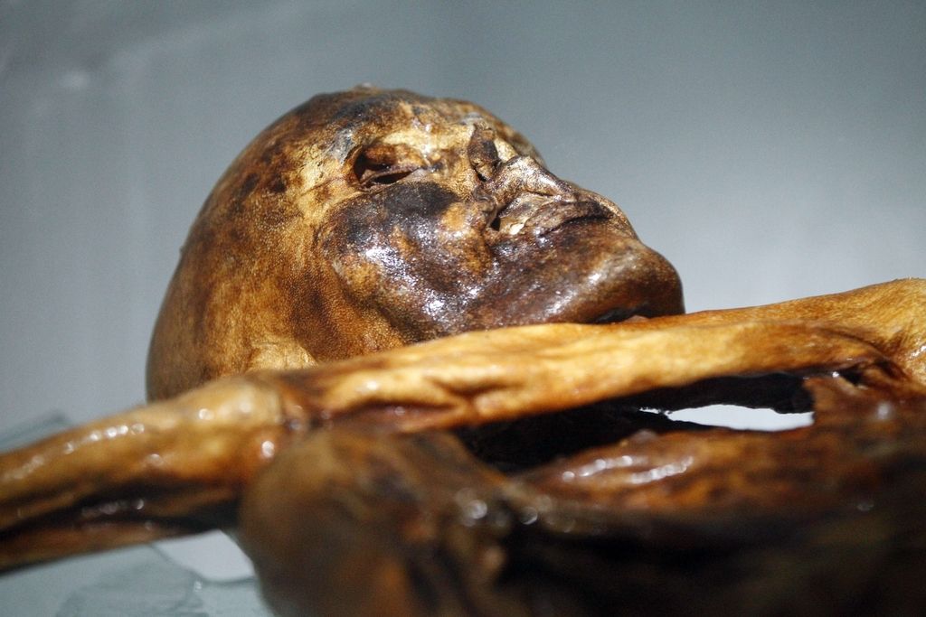 Ötzi je pokazal svoj obraz