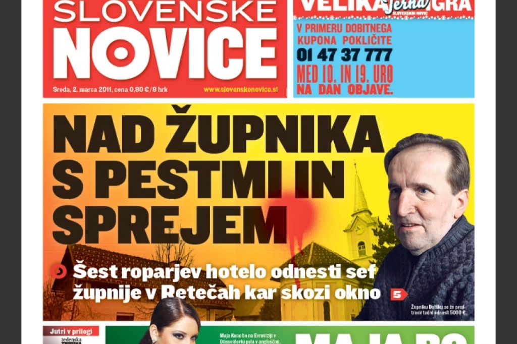 Slovenske novice zaupanja vredna blagovna znamka