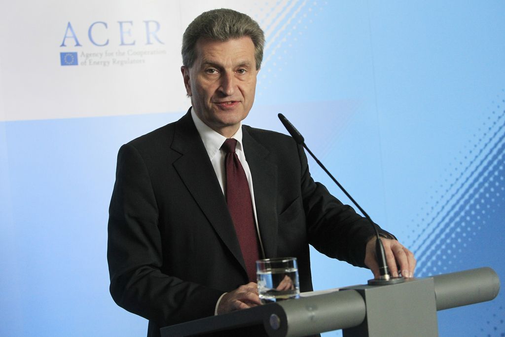 Günther Oettinger: Enoten trg priložnost za Slovenijo