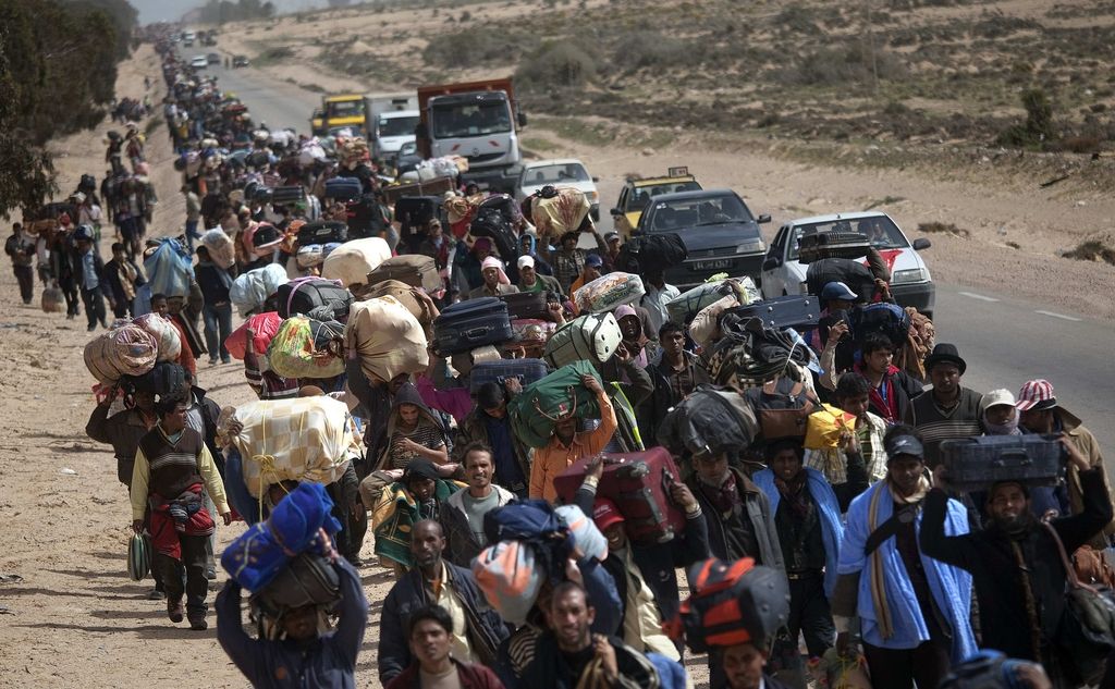 Delavec v Libiji: Belci zapuščajo državo, temnopolti ostajamo
