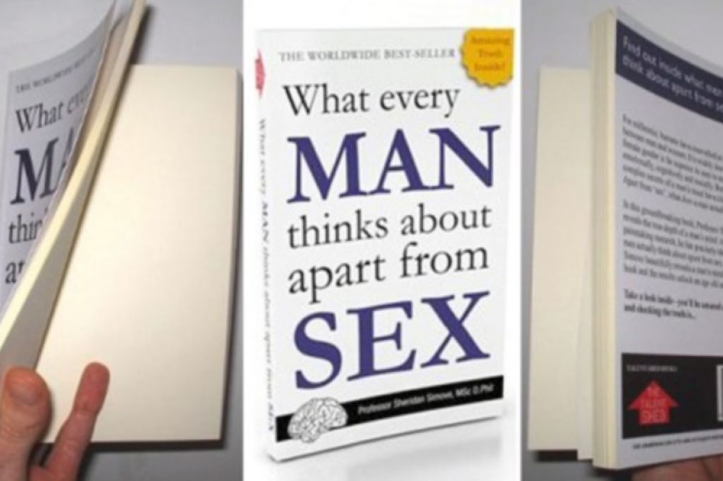 Knjiga: O čem moški še razmišljajo poleg seksa