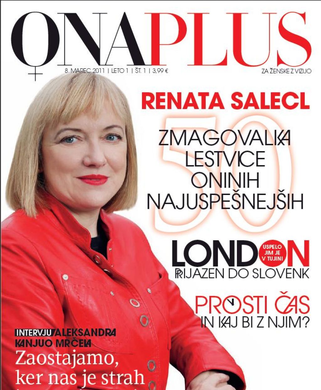 ONA 365 je postala dr. Renata Salecl 