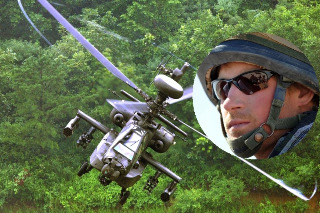 Princ Harry (26) postal pilot vojaškega helikopterja