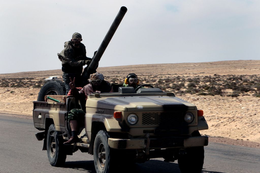 Arabci proti poletom nad Libijo