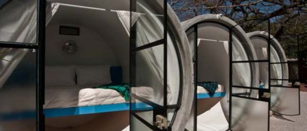 Deloindom: Eko hotel iz betonskih cevi