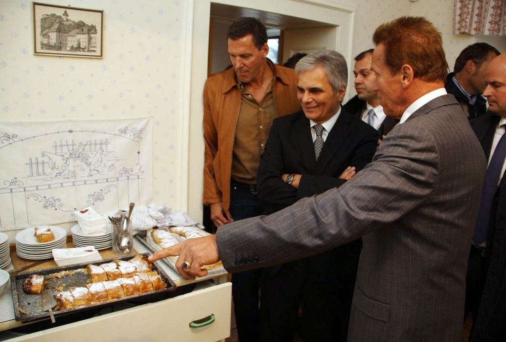 Schwarzenegger v rojstnem kraju odprl muzej