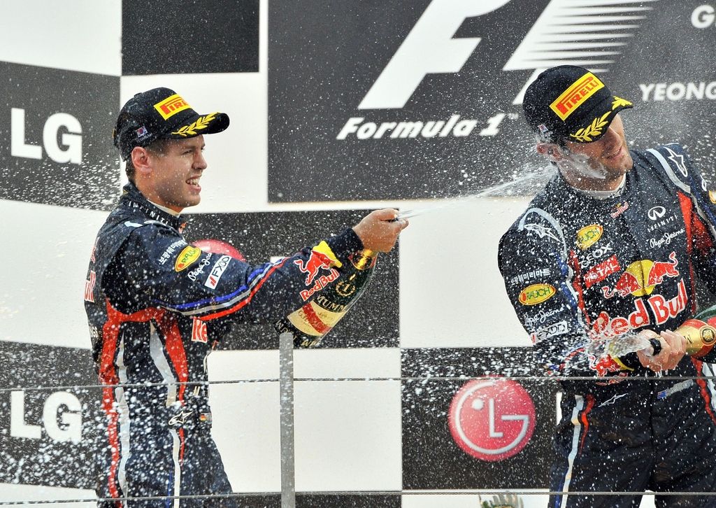 F1: ob novi zmagi Vettla Red Bullu tudi konstruktorski naslov