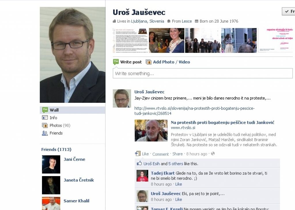 Jau&scaron;evec: Jankovićev cinizem brez primere