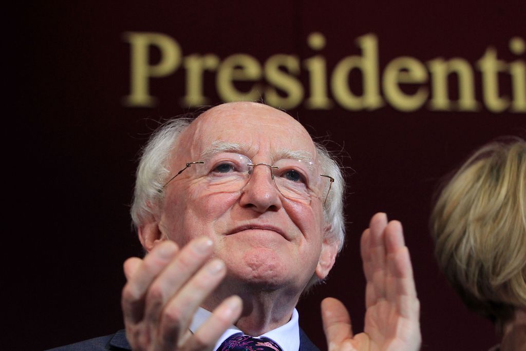 Novi irski predsednik je Michael D. Higgins
