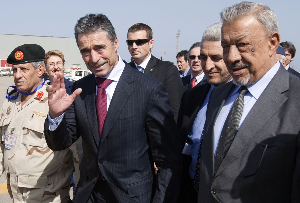 Rasmussen nepričakovano na obisku v Libiji