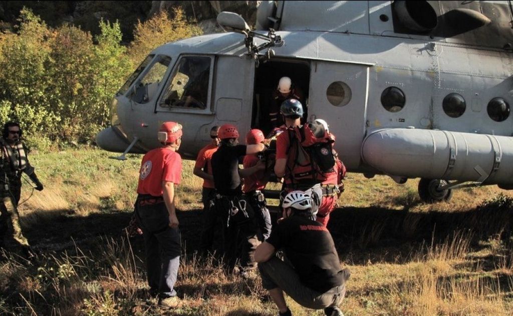 Na Hrvaškem se je huje poškodoval slovenski alpinist