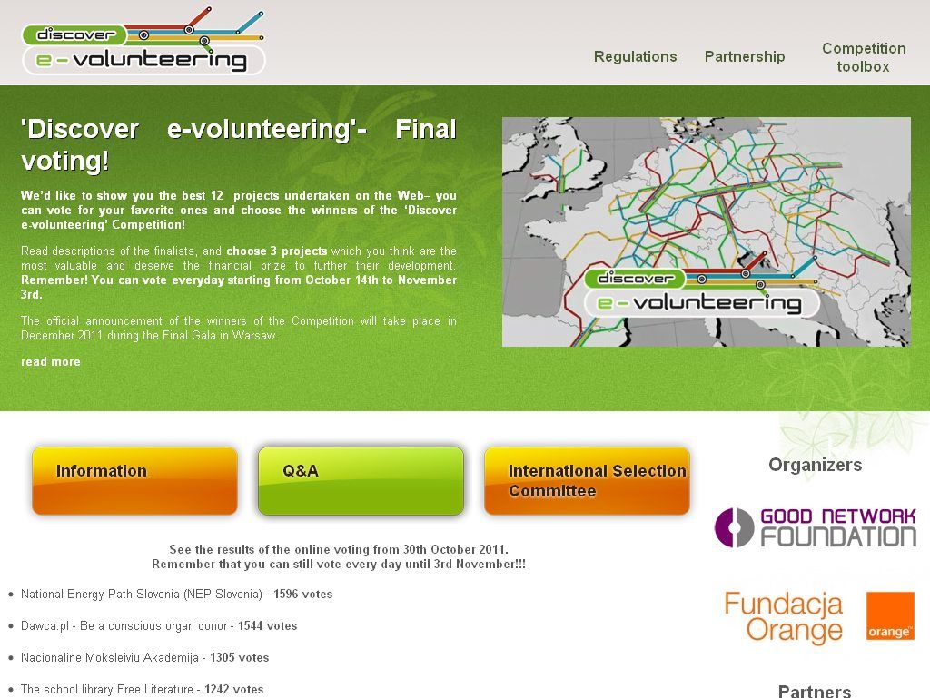 Slovenija v boju za najboljši e-prostovoljski projekt
