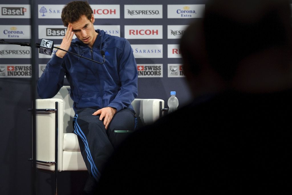 Murray zaradi poškodbe v Baslu ne bo nastopil, Federer do nove zmage
