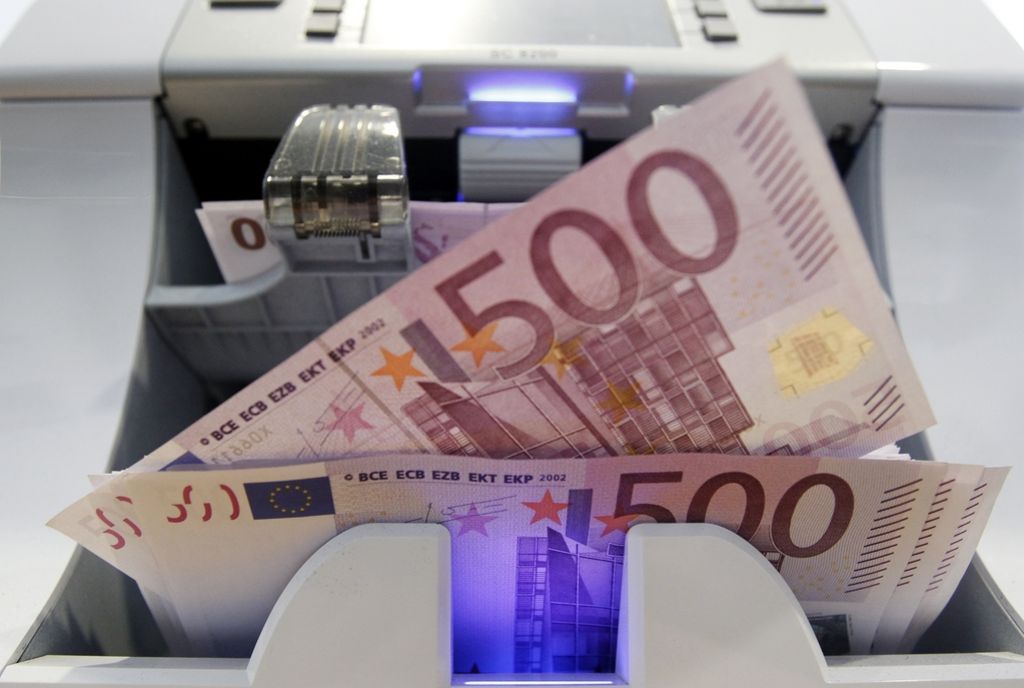 Ponarejeni bankovci za 500 evrov