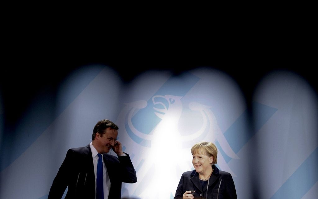 Cameron in Merkel se glede ključnih vprašanj nista zedinila