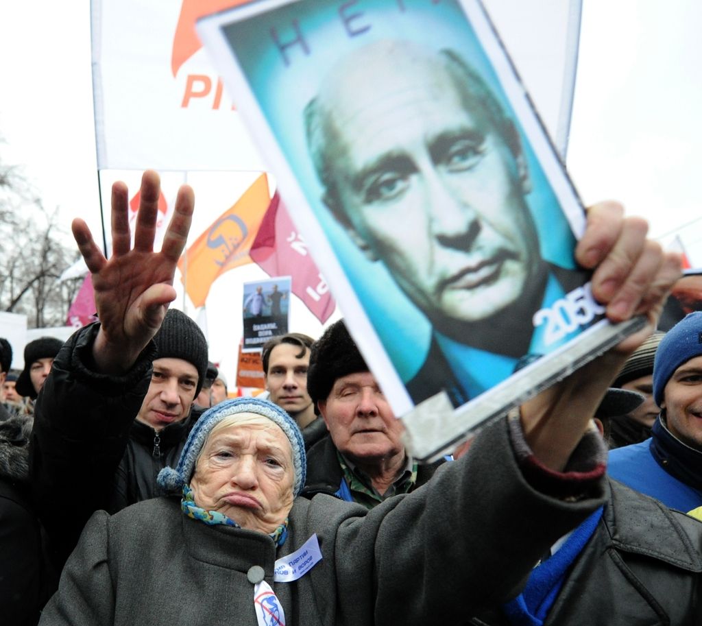 Največje demonstracije v samostojni Rusiji