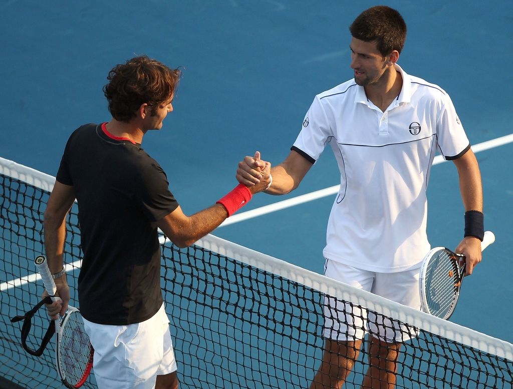 Đoković zmlel Federerja, Ferrer zlahka do zmage nad Nadalom