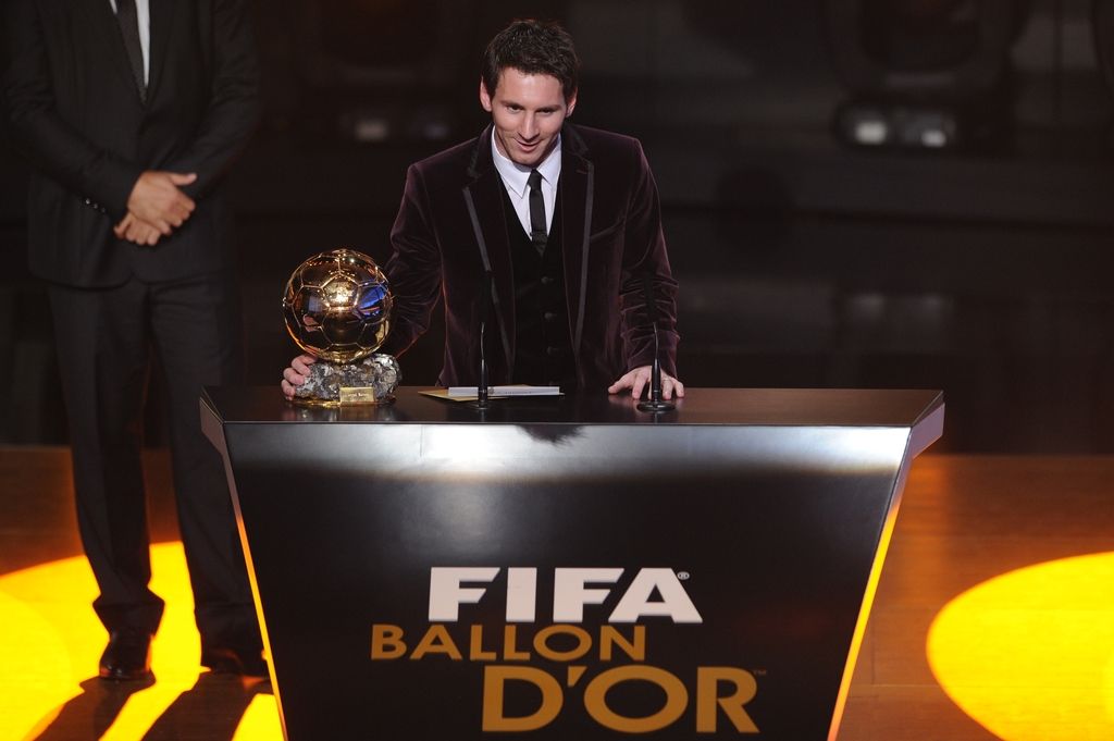 Lionel Messi še tretjič zapored najboljši nogometaš leta