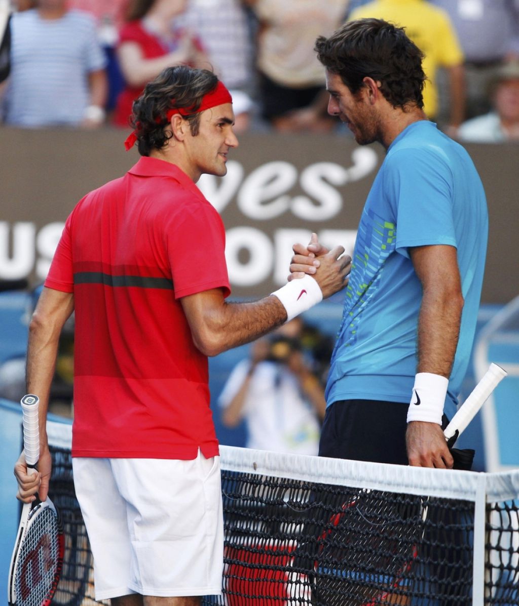 OP Avstralije: Berdych mučil Nadala, Federer odpihnil del Potra