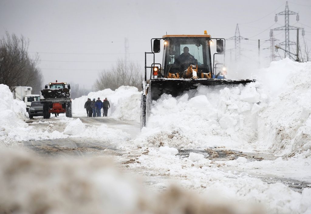 Sneg in mraz na Balkanu ne popuščata