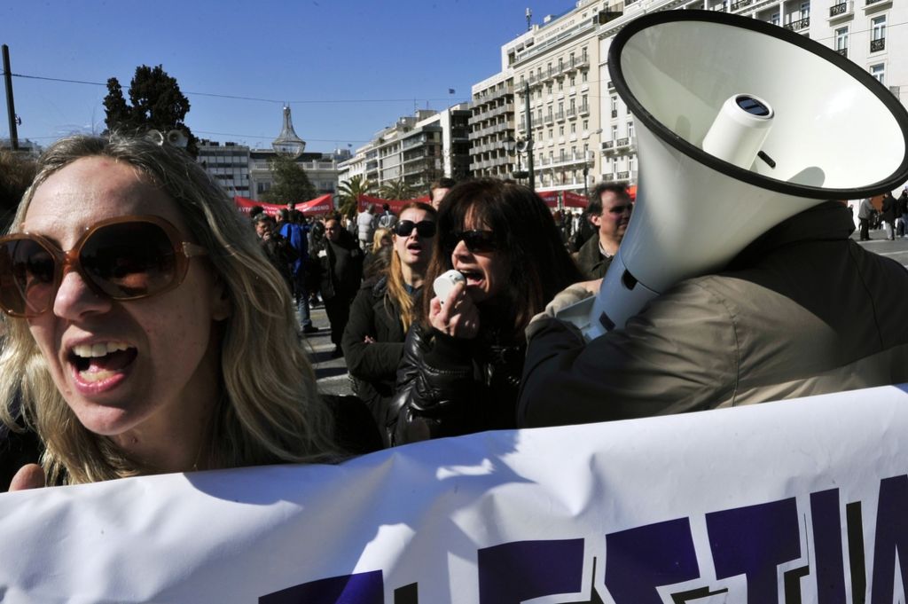 Grki znova na ulice proti varčevalnim ukrepom