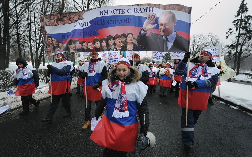 Putinova  Potemkinova država