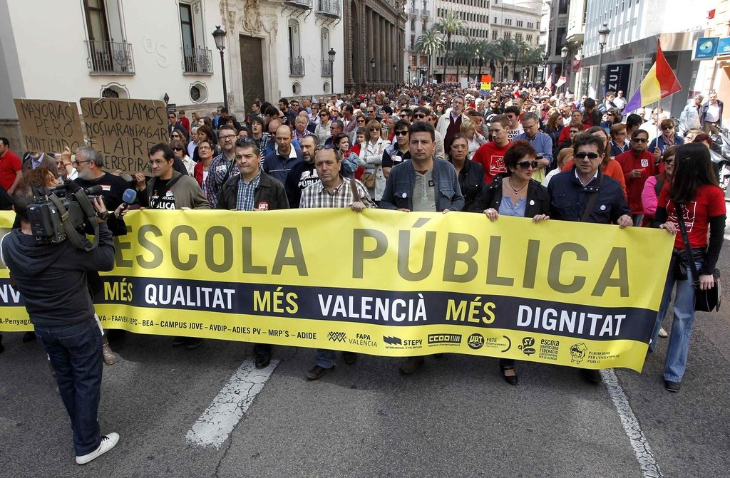 Španci protestirali proti vladnim ukrepom