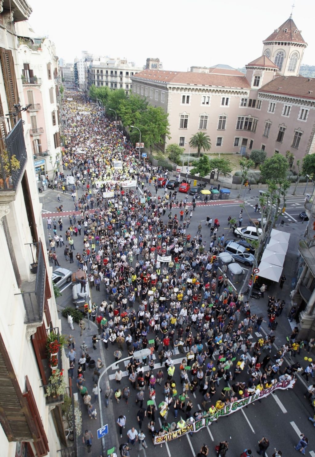 Španija: množični protesti proti brutalnim varčevalnim ukrepom
