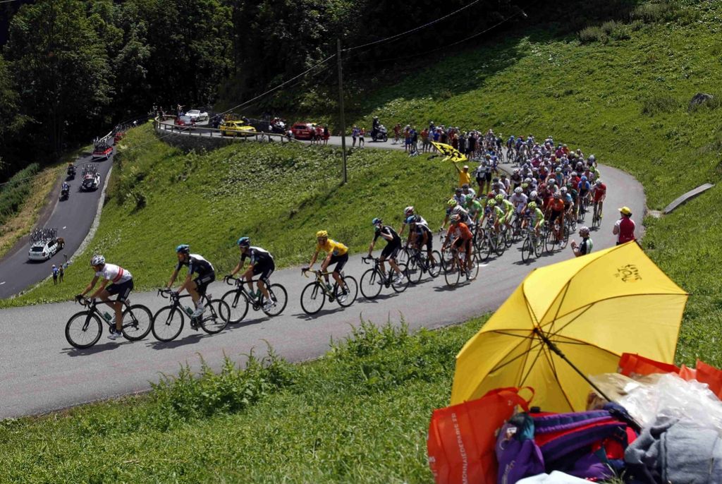 Tour de France: Rolland prvi premagal zahtevne Alpe, Brajkovič 8.