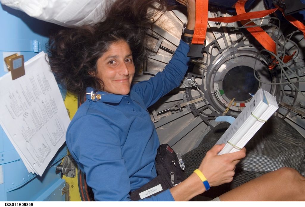 Tudi naša Sunita Williams spet leti v vesolje