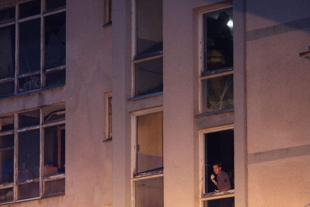 Ogenj v stražiškem samskem domu