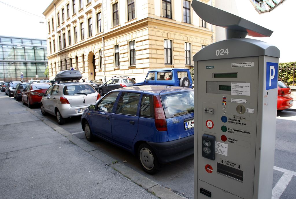 V Ljubljani vse manj zastonjskega parkiranja