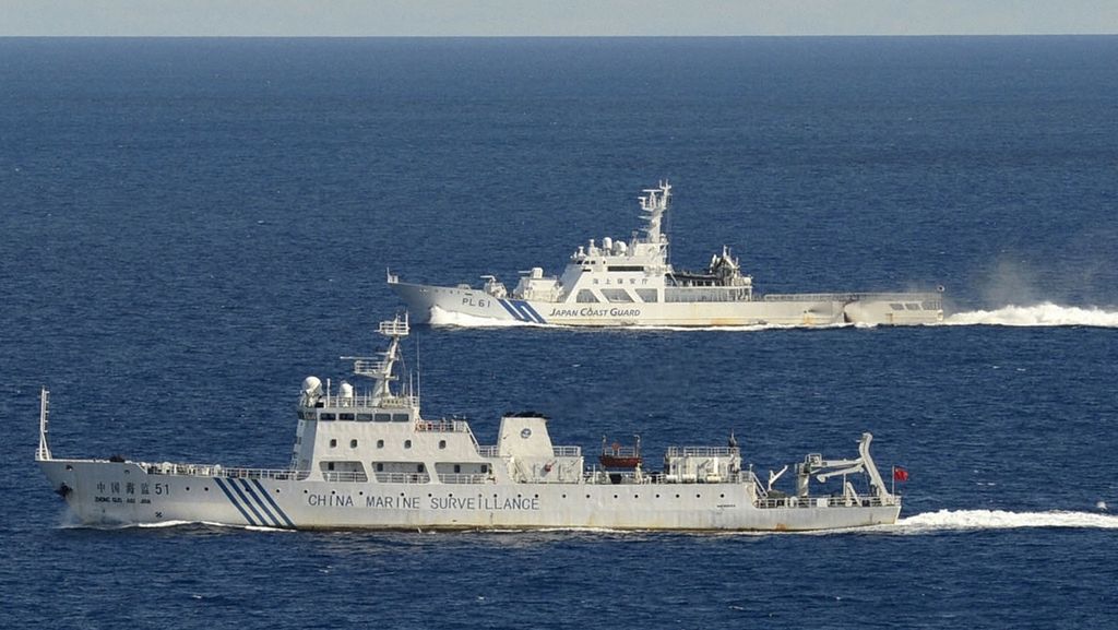 Šest kitajskih ladij priplulo v bližino spornega otočja